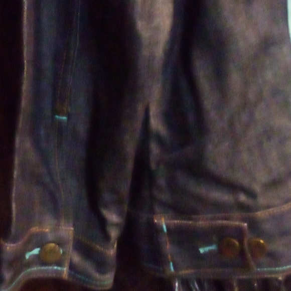 8732 Motor Club (Young Jeezy) Raw Denim Embroidered Hip Hop Jacket Men 2XL Blue - Picture 16 of 16